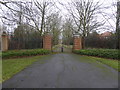 The entrance to Swakeleys House
