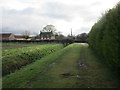 Footpath from High Fosham at West Newton