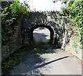 ST0582 : Low stone arch bridge, Cross Inn by Jaggery