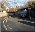 No Entry signs, Alyn Crescent, Caergwrle, Flintshire