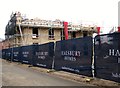 Houses under construction in Oak Avenue