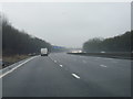 M1 south of Woodall Services