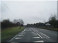 A616 Sheffield Road at Creswell village boundary