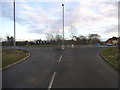 Roundabout on the A413, Weedon Hill