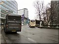 Rail replacement buses at Piccadilly