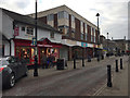 Shops on the west side of Ipswich Street, Stowmarket