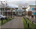 Path to Wrexham Central railway station