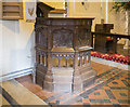 St Mary, Childwick Green - Pulpit