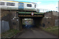 Railway bridge over Sampshill Road