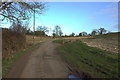 Track from Priestley Farm up to minor road to Flitwick