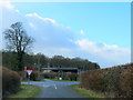 Approaching A4538 Pershore Lane at Withy Wells Farm