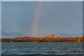 TG3116 : Rainbow over Wroxham Broad by Ian Capper