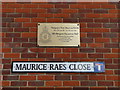 TG2310 : WW2 Memorial in Maurice Raes Close, Norwich by Adrian S Pye