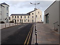 Boarded up dwellings at the corner of Bryansford Road and the Central Promenade