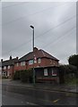 Bus stop in Green Wrythe Lane