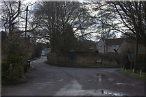 SP9609 : Dudswell Lane and Boswick lane junction by Robert Eva