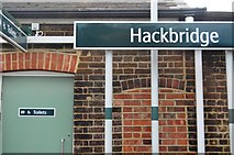 TQ2865 : Hackbridge Station by N Chadwick
