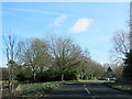 Doverdale Lane Approaching A442 Kidderminster Road