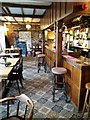Holbeton: the bar, Mildmay Colours inn