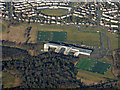 Three Coatbridge schools from the air