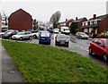 On-street parking, Larch Grove, Malpas, Newport