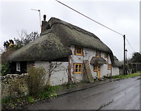 SZ8897 : Thatch Cottage, Church Lane, Pagham by PAUL FARMER