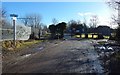 Entrance of a sewage works