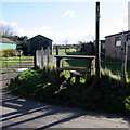 Grange Road stile to a footpath, Undy