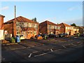 Houses along Hawley Road