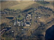 NS6867 : Gartloch Village from the air by Thomas Nugent