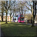 Bus on Keele Hall Road