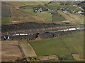 Cadder railway yard from the air