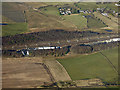 Cadder railway yard from the air