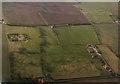 Moated site and enclosure marks south of North Cockerington: aerial 2018