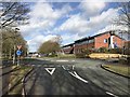 Roundabout at Keele University