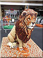 Lego lion, Cardiff Bay