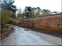 SK4132 : Walled gardens exterior, Elvaston Castle by Alan Murray-Rust
