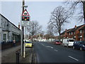 Approaching the level crossing on St George