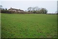 Farmland and house