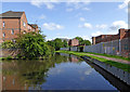 Canal near Aggborough in Kidderminster, Worcestershire