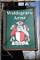 Inn sign of the Waldegrave Arms