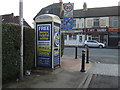 TA0829 : KX100 PLUS telephone box on Spring Bank, Hull by JThomas