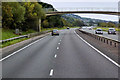 Footbridge over the A55 at Abergele