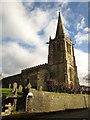 SE3950 : All  Saints  Parish  Church  and  graveyard  Kirk  Deighton by Martin Dawes