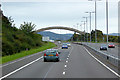 SH8878 : North Wales Expressway, Rainbow Bridge by David Dixon