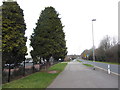 Shared cycle- and footpath in Stoke Gifford