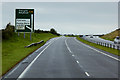 SH4972 : North Wales Expressway at Junction 7 (Gaerwen) by David Dixon