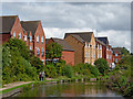 Canalside apartments near Kidderminster in Worcestershire