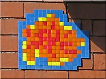 NZ2464 : Ceramic tile public artwork, Stowell Street / Friars Street, NE1 by Mike Quinn