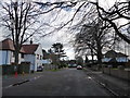 Looking southwards down Church Road